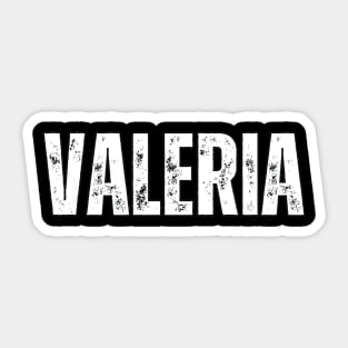 Valeria Name Gift Birthday Holiday Anniversary Sticker